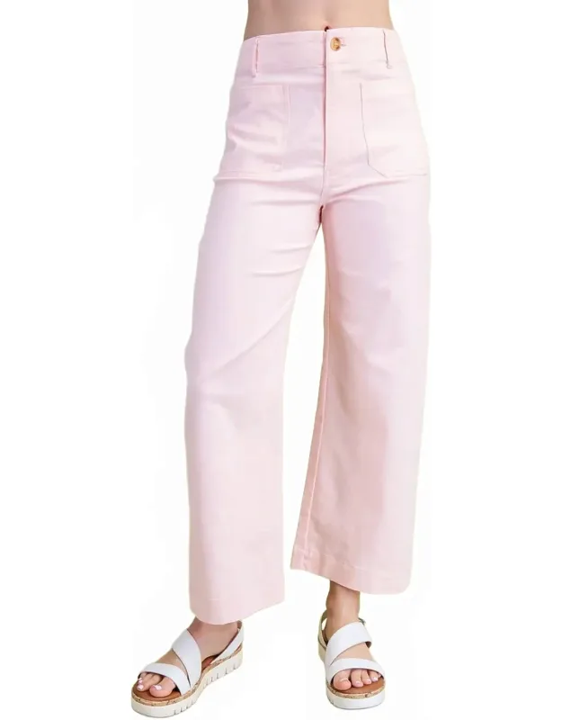 Ankle Cropped Summer Pants