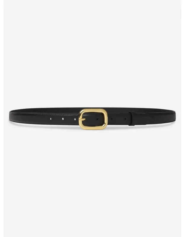 Rounded Buckle Belt