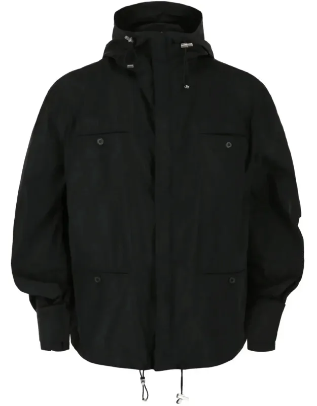 Hooded Windbreaker Jacket