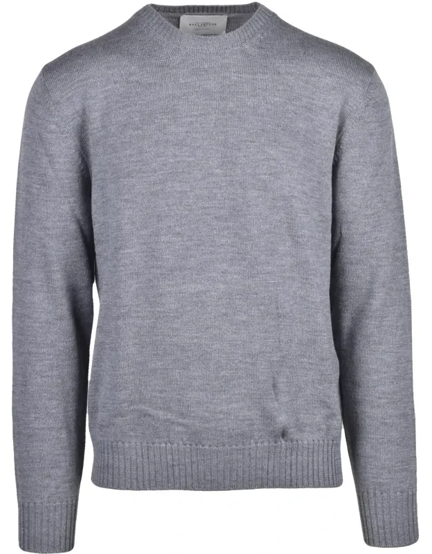 Wool Crew Neck Sweater