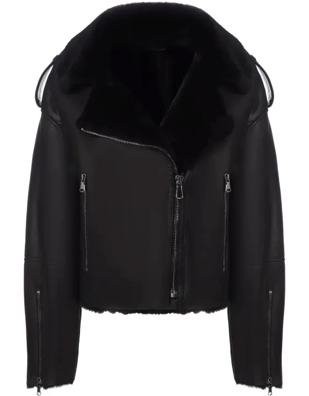 Shearling Lamb Leather Jacket