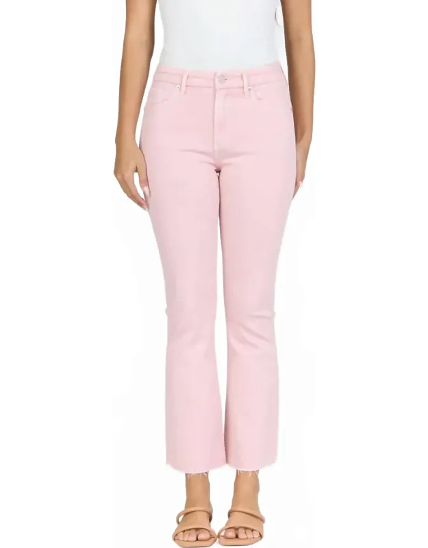 Ankle Flare Straight Leg Jeans