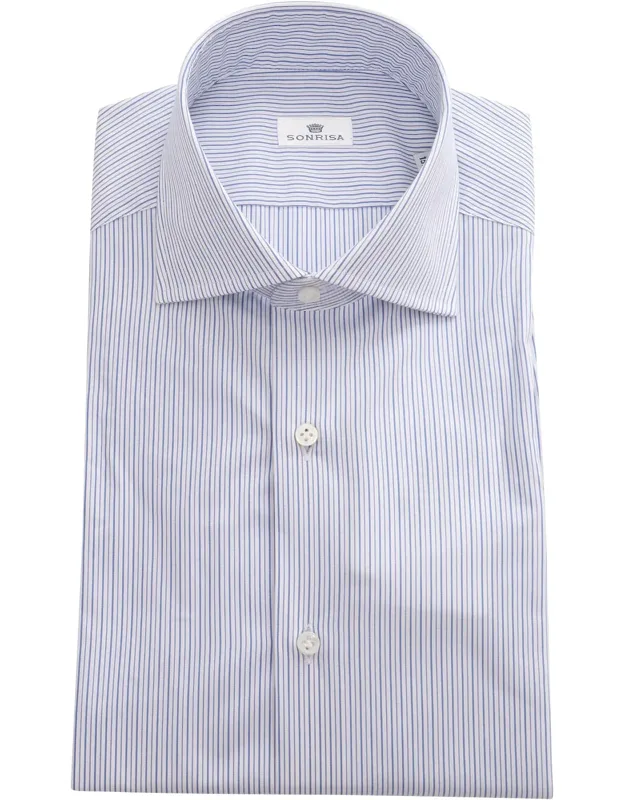 Striped Tailored Formal Shirt