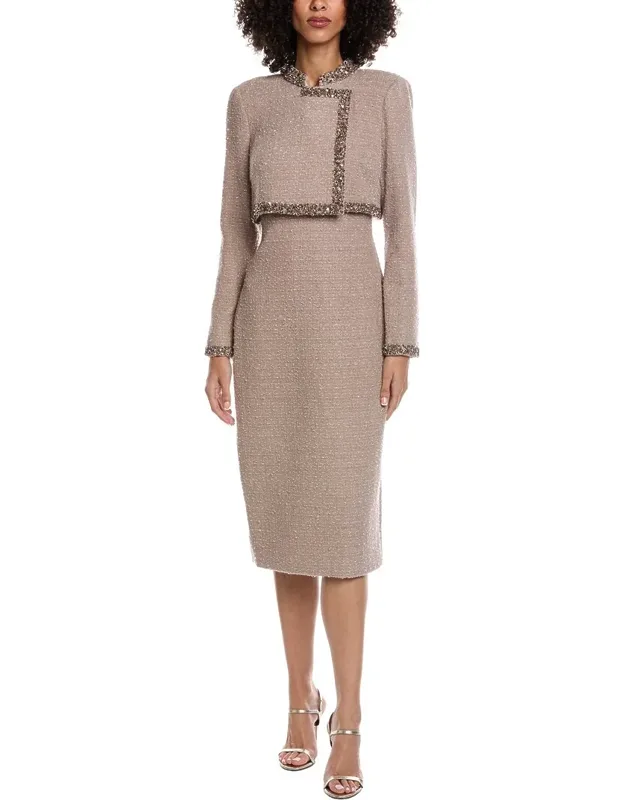 Tweed Sheath Dress