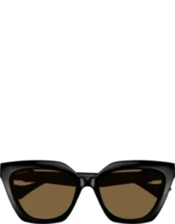 Emblem Injected Square Sunglasses