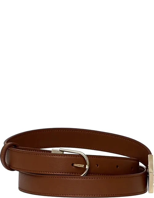 Dorian B Smooth Calfskin Leather Belt
