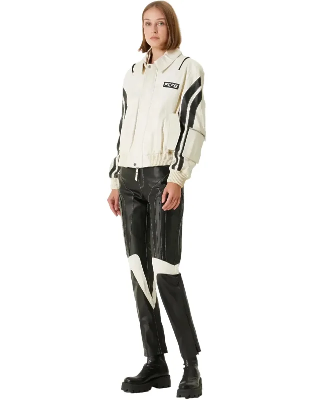 Boomerang Leather Pants