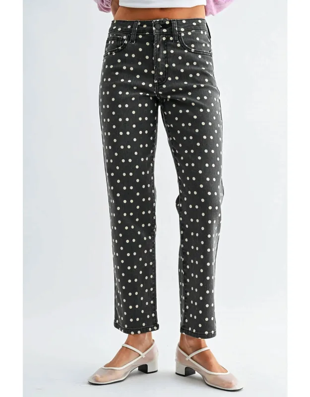 High Rise Vintage Straight Jeans