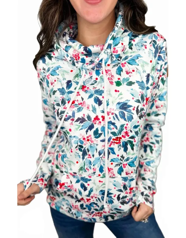 Cowl Neck Sweatshirt