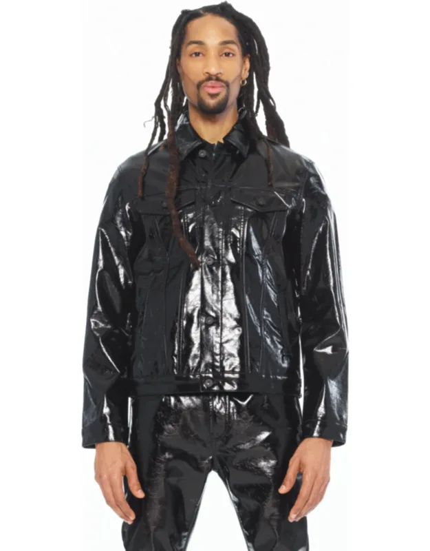 Type Ii Patent Leather Jacket
