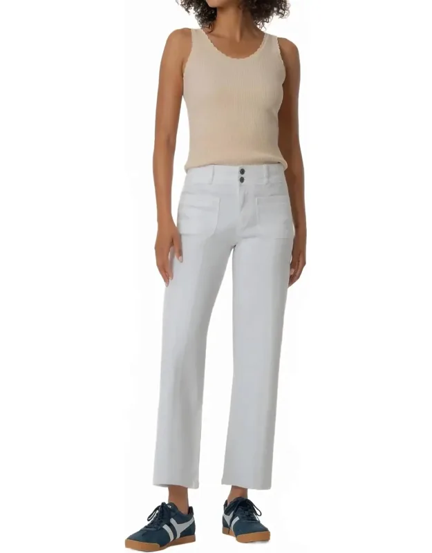 High Rise Straight Leg Jeans