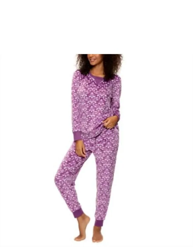 Ultra Soft Micro Fleece Pajama Set
