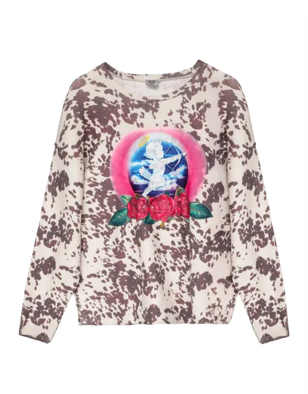 Lovestruck Cowgal Longsleeve Thermal Sweater