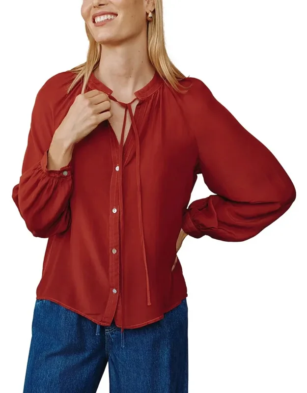 Raglan Button Down Shirt