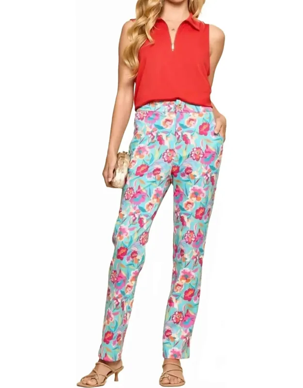 Relaxed Straight Leg Pants