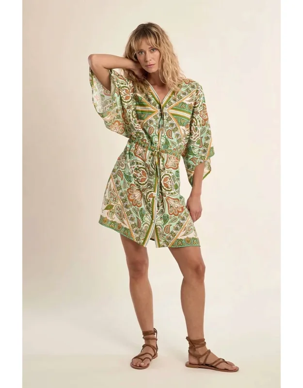 Kimono Mini Dress