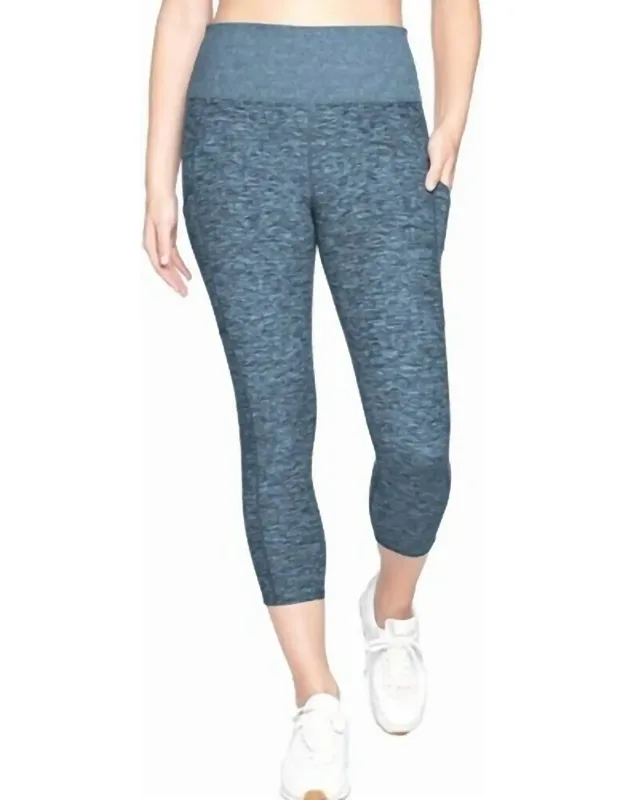 Brushed Capri Leggings