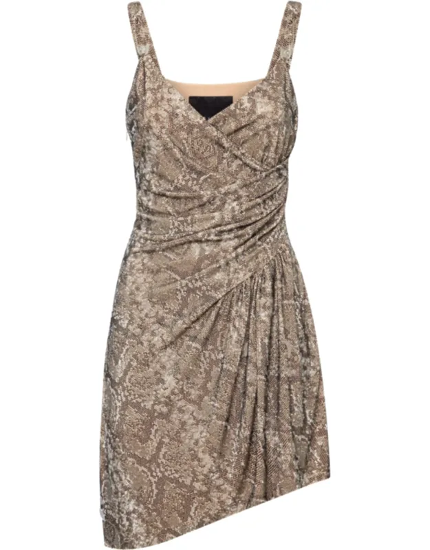 Mini Dress With Crystals