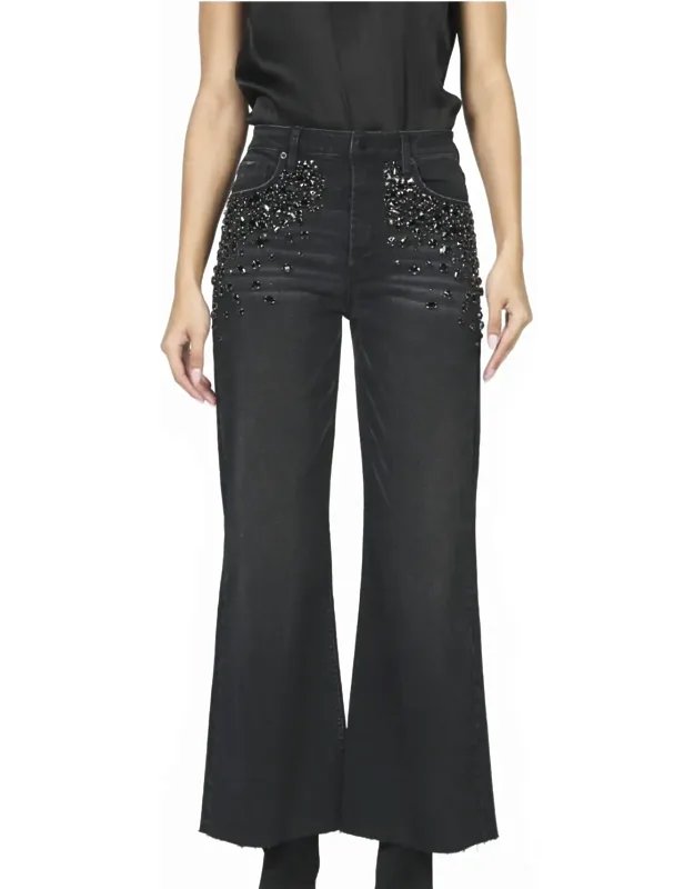 Fiona Wide Leg Sparkle Jeans