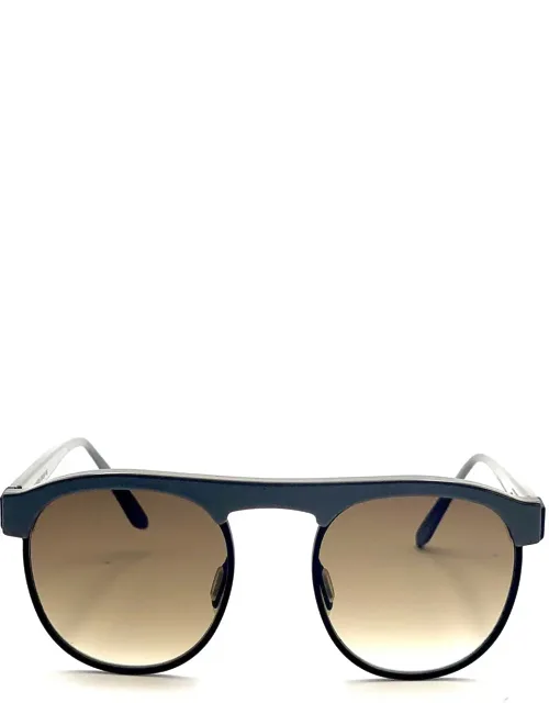 Multicolor Rectangular Sunglasses