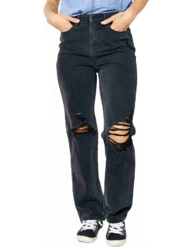 Rigid Magic Destroy Straight Jeans