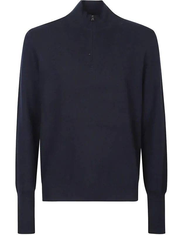 Half Zip Cashmere Sweater