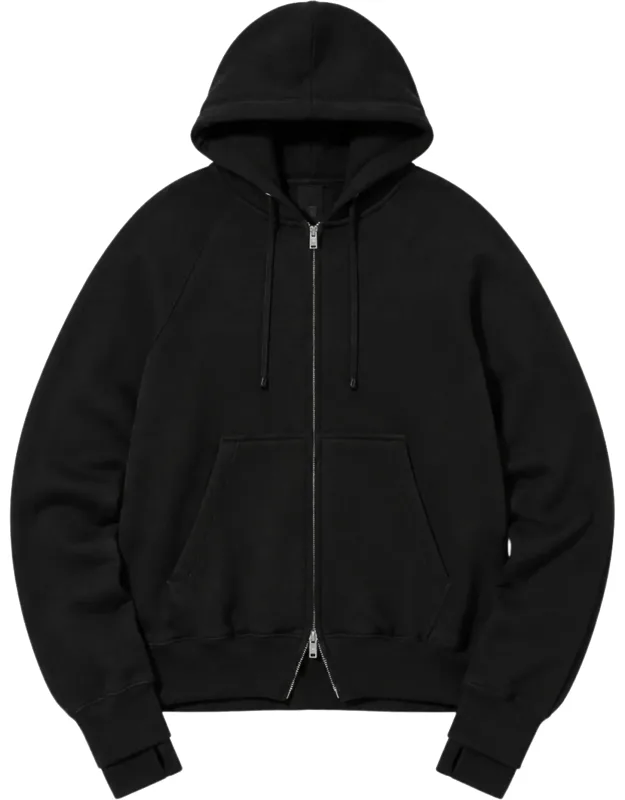 Relaxed Fit Zip-up Hoodie