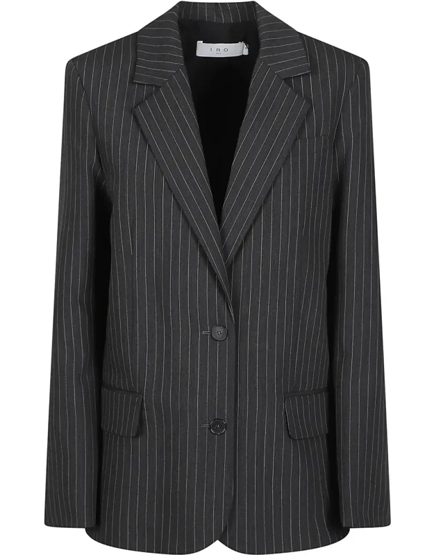 Kamea Pinstripe Tailored Viscose-blend Blazer