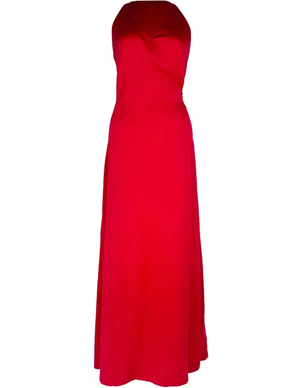Halter Wrap Dress
