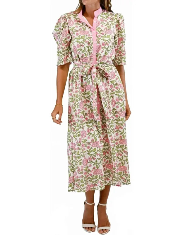 Petal Floral Wrap Dress