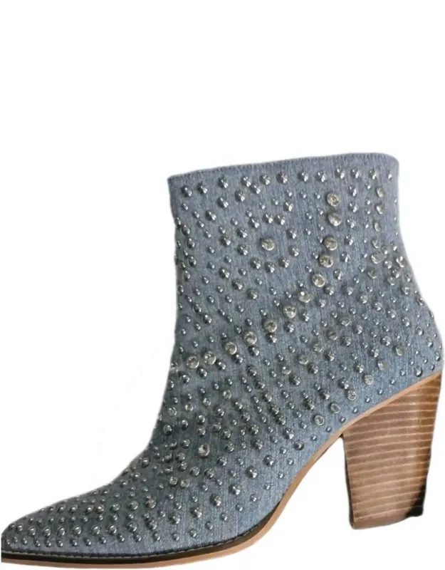 Line Dance Studded Western Boots