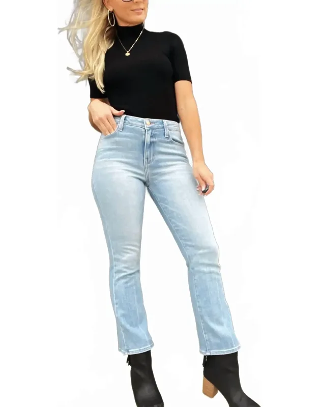 High Rise Bootcut Jeans