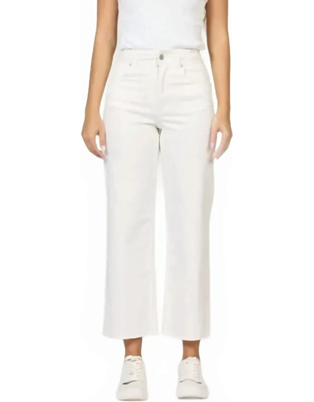 Holly High Rise Fray Hem Jeans