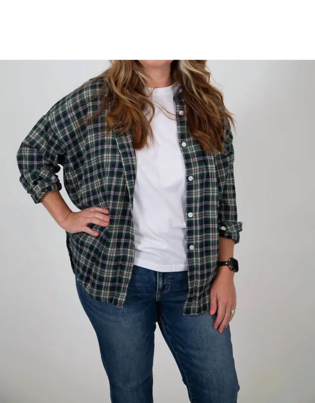 Plaid Button Down Shirt