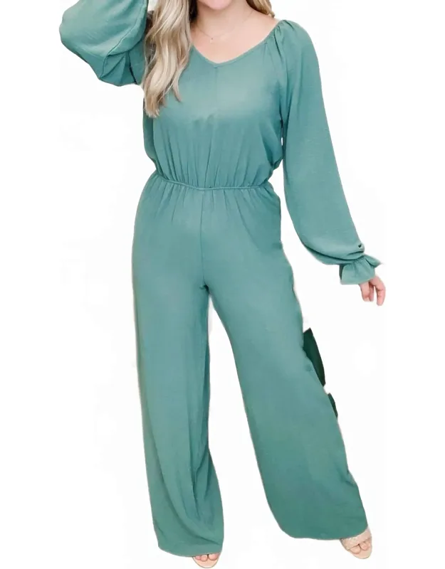 Wide Leg Jumpsuit