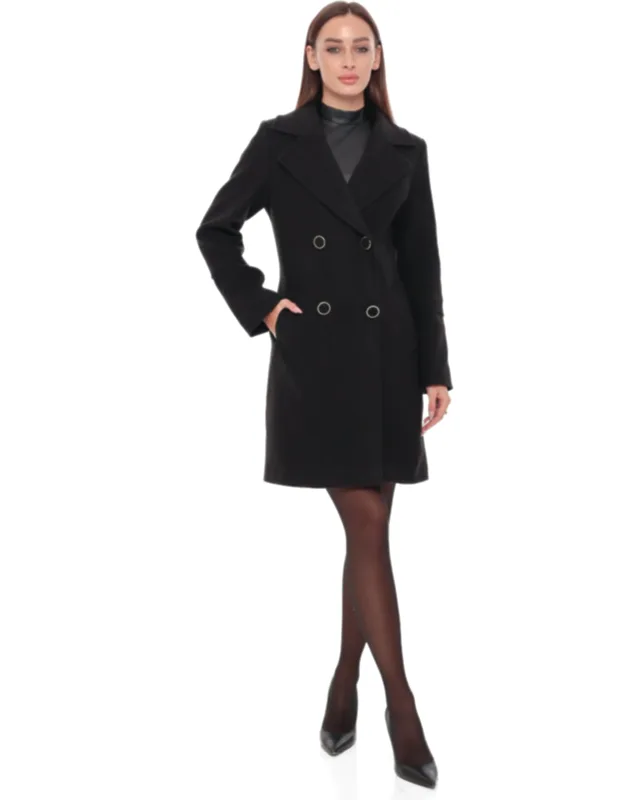 Zuri Cashmere Blend Overcoat