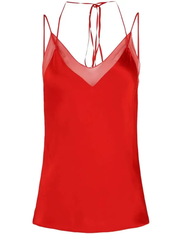 Satin V-neck Camisole
