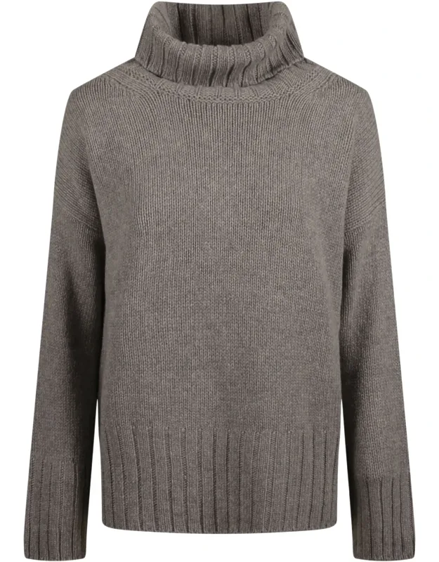 Cashmere High Turtleneck Sweater