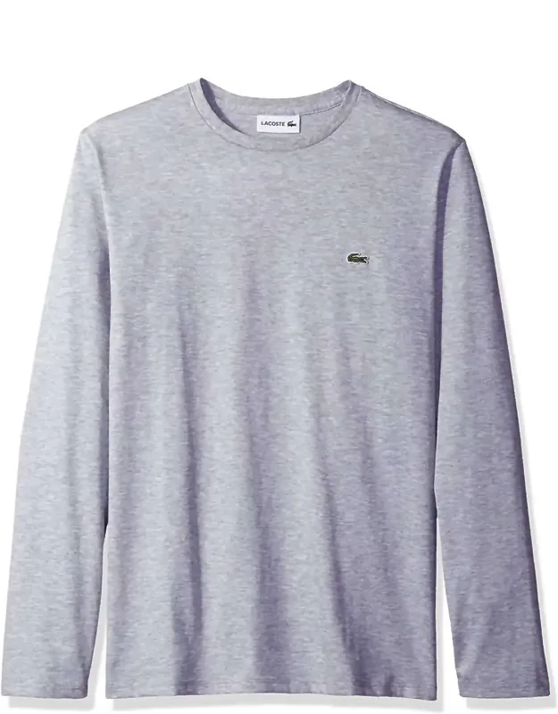 Long Sleeve Jersey Pima Crewneck T-shirt
