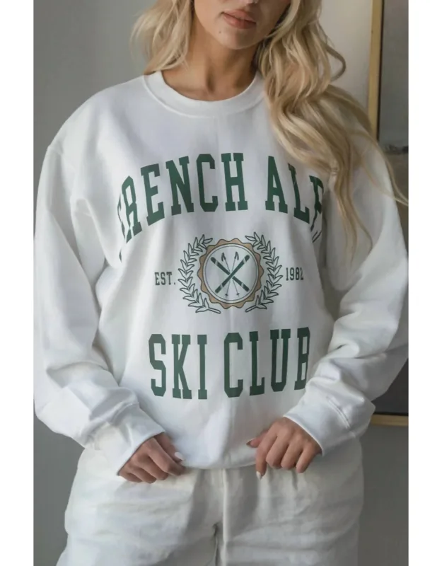 French Alps Ski Club Sweatshirt