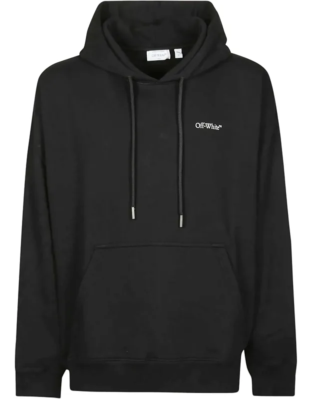 Half Arrows Cotton Hoodie