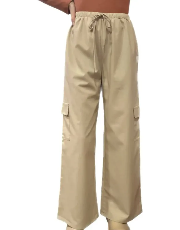Wide Leg Cargo Pants