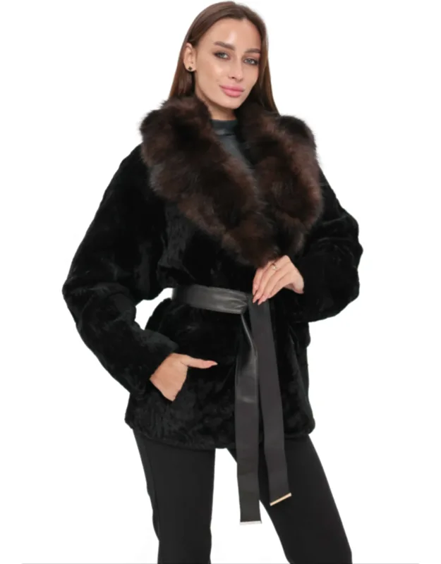 Modena Genuine Astrakhan Coat