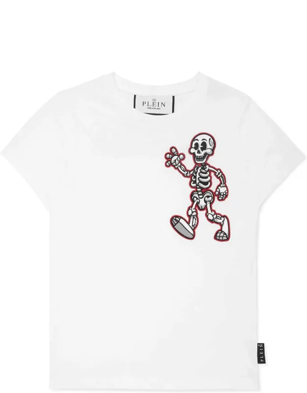 T-shirt Round Neck Ss Skully Gang