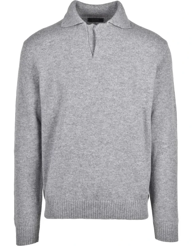Knitted Polo Shirt