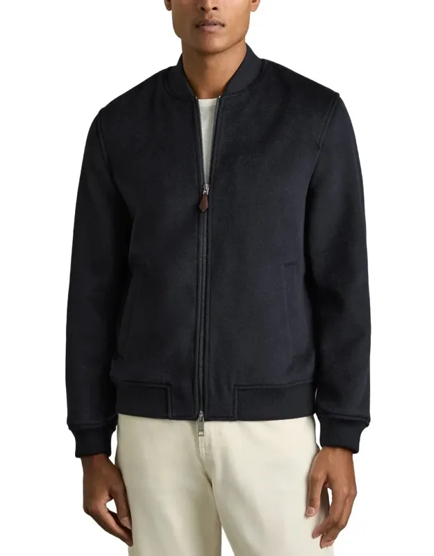 Wool Bomber Jacket