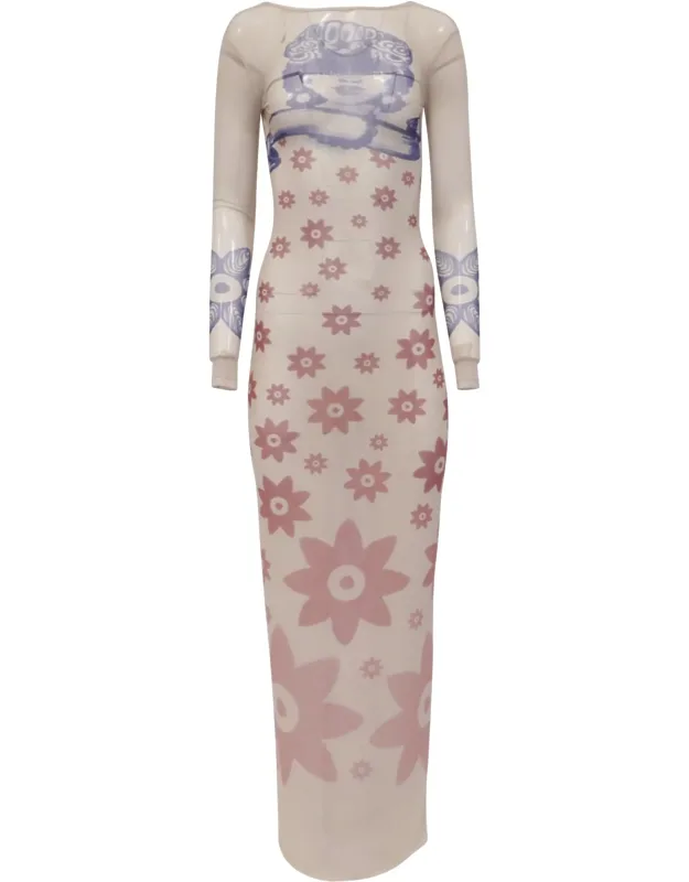 La Sirene Bodycon Maxi Dress