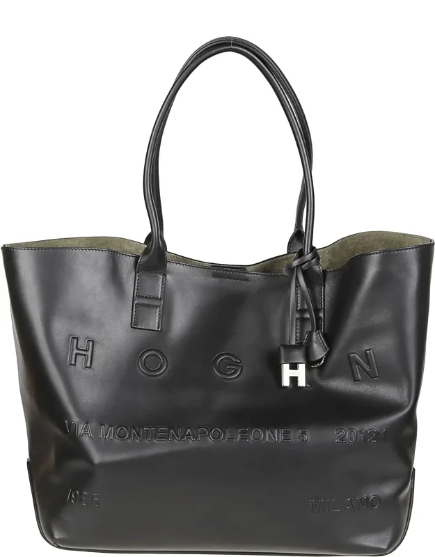 Address Medium Shopping Tote Bag