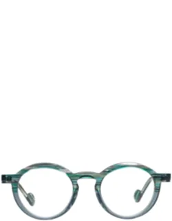 Checkers Acetate Oval Sunglasses