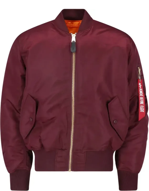 Reversible Nylon Bomber Jacket